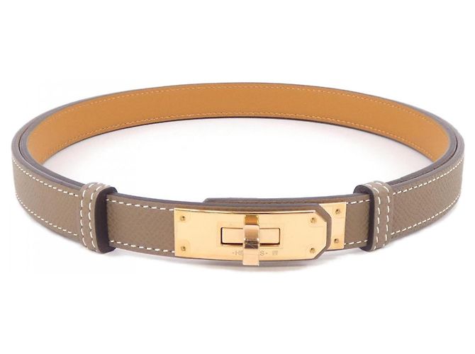 Hermès Cinto Hermes Kelly 18mm Marrom