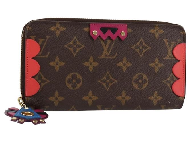Cartera Zippy NM Monogram Canvas Louis Vuitton Multicolor