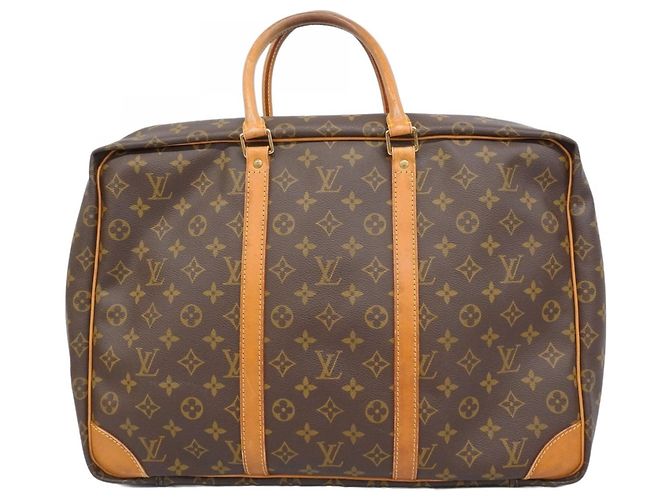 Borsa Boston Monogram Sirius 45 Louis Vuitton Marrone