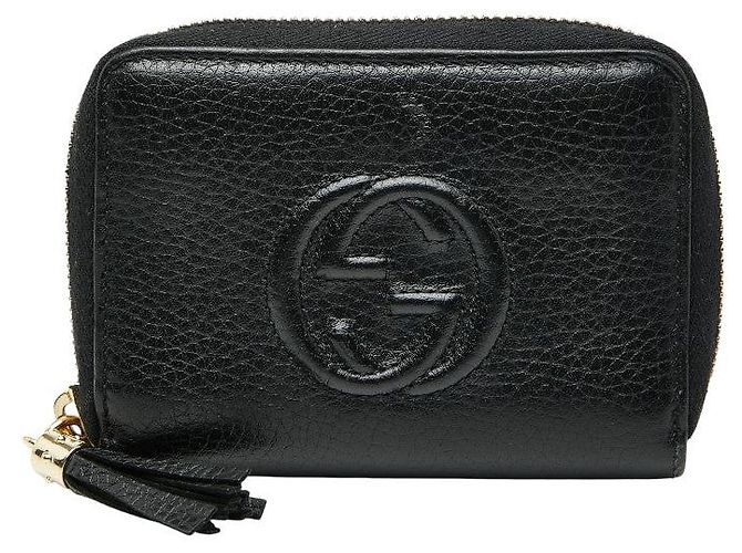Gucci Soho Interlocking G Leather Coin Case