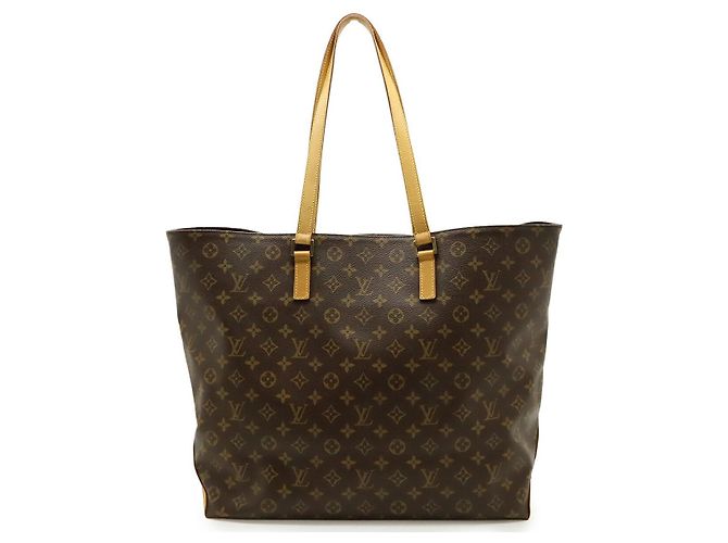 Louis Vuitton Monogram Cabas Alto Tote Bag Braun