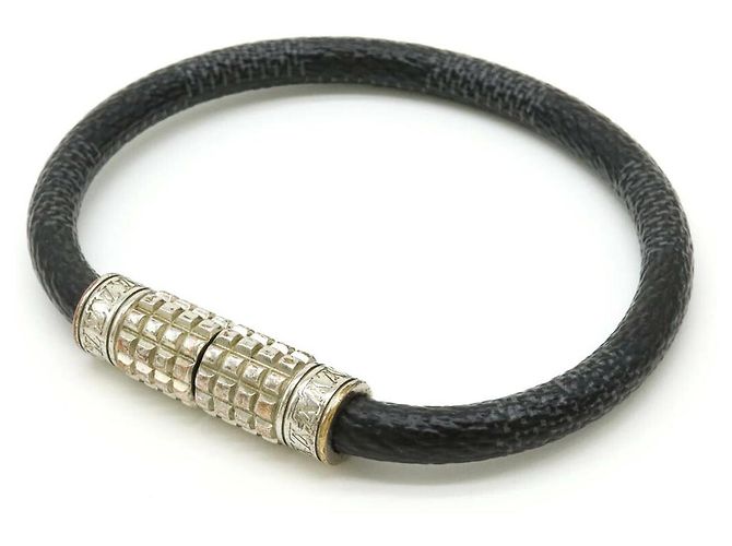 Louis Vuitton Damier Graphite Bracelet Black