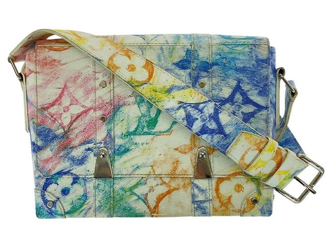 Sac messager Monogram Pastel Louis Vuitton Multicolore