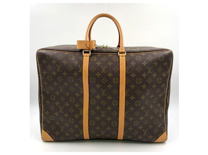 Bolsa Boston Monogram Sirius 50 da Louis Vuitton Marrom