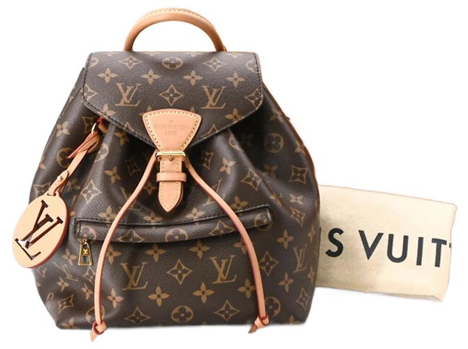 Louis Vuitton Montsouris NM PM Backpack Brown Monogram