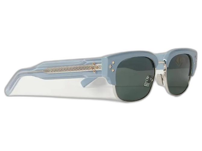 Dior Sunglasses CD Diamond C1U Blue Acetate Light blue