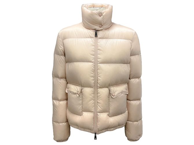 Giacca Puffer Moncler Lannic Rosa Chiaro