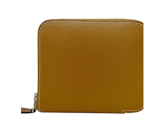 Hermès Azap Kompakt-Münzbörse Golden