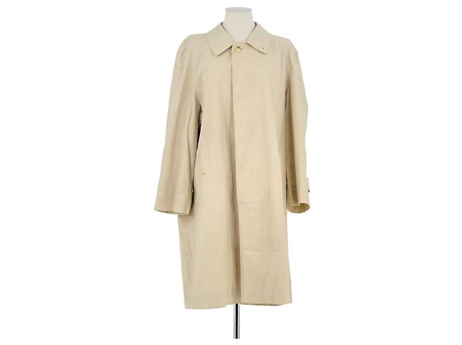 Burberry Trench coat de algodón beige