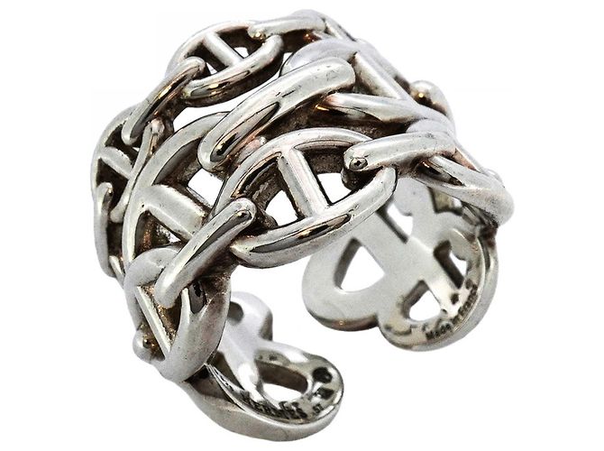 Ring Hermès Anello Enchaine Chaine d'Ancre Hermes