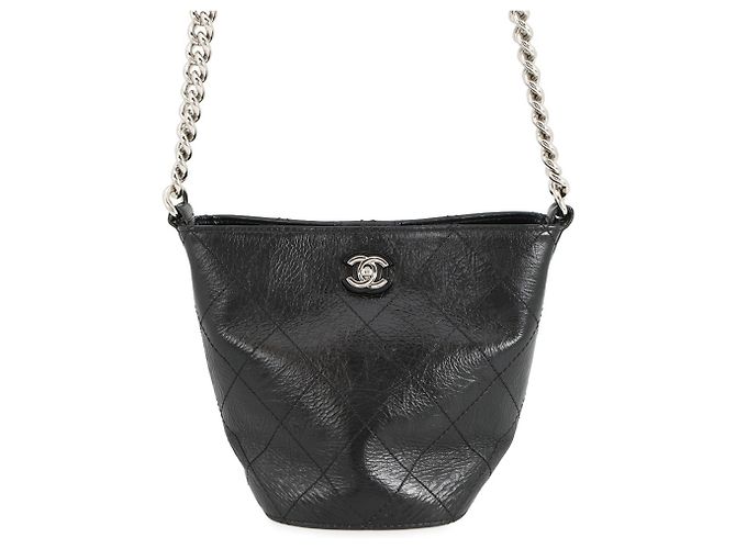 Chanel Matelasse Black Shoulder Bag
