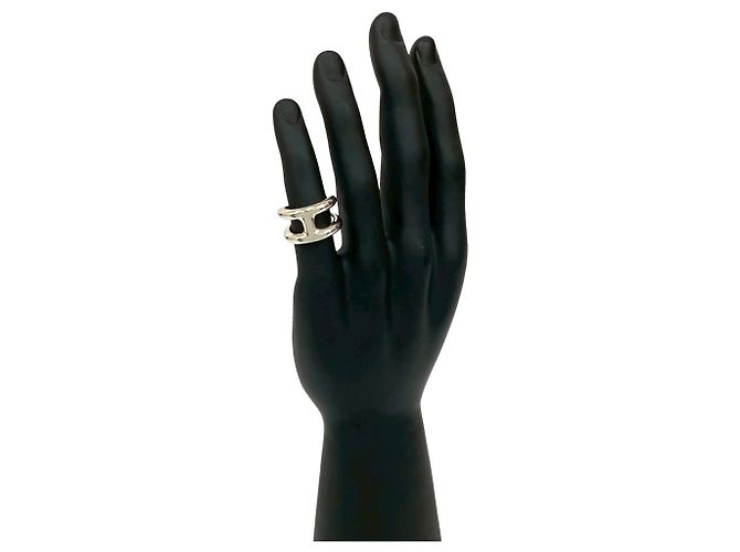 Hermès HERMES Osmos Silver 925 Ring Silvery