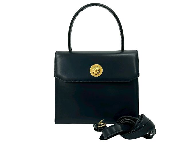 Céline Bolsa de couro Star Ball da CELINE Preto