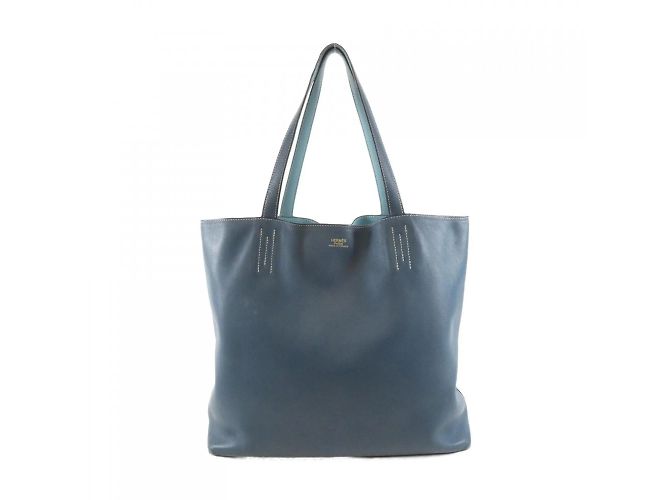 Sac à main Double Sens Hermès Bleu