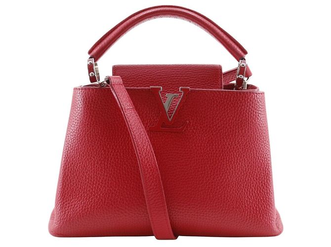 Borsa Capucines BB Louis Vuitton Rosso