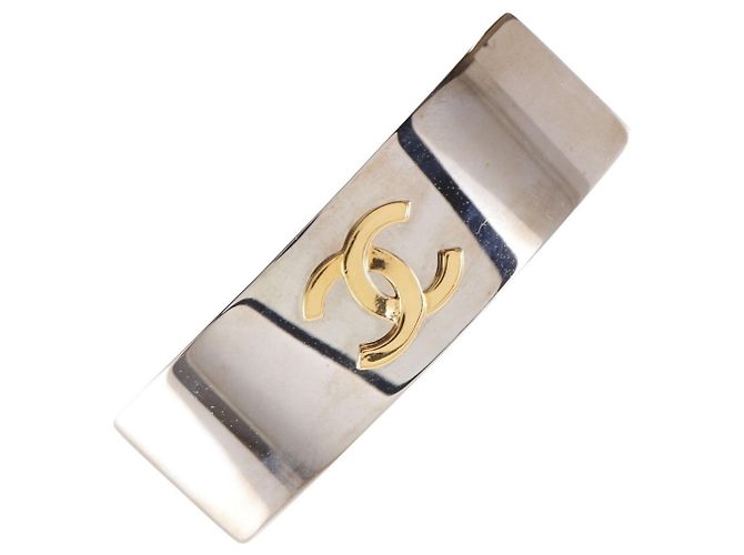 Fermaglio Coco Mark di Chanel Argento