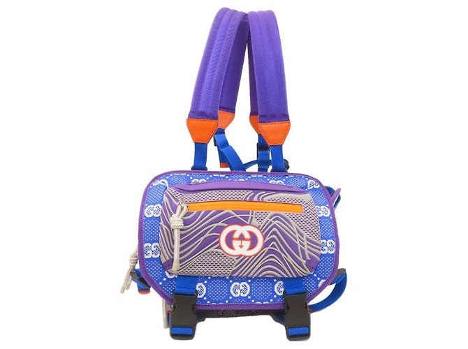 Mochila GG Small da Gucci Azul