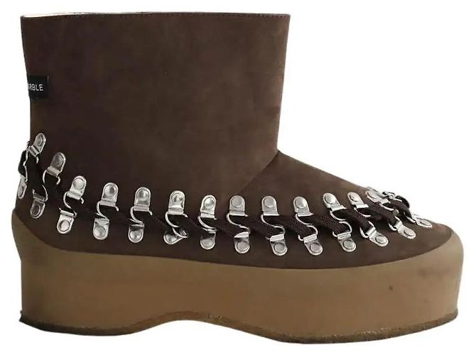 Autre Marque Brown suede boots