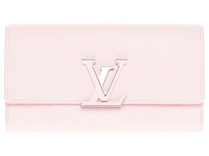 LOUIS VUITTON Capucines Leather Accessory in Pink - 102771