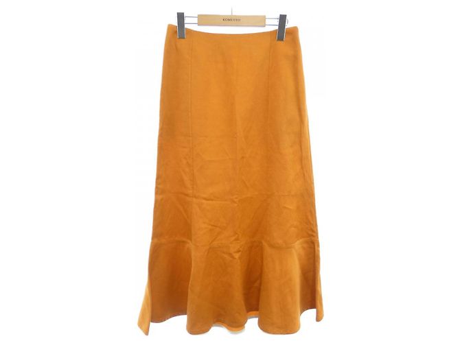 Falda Jil Sander Naranja 