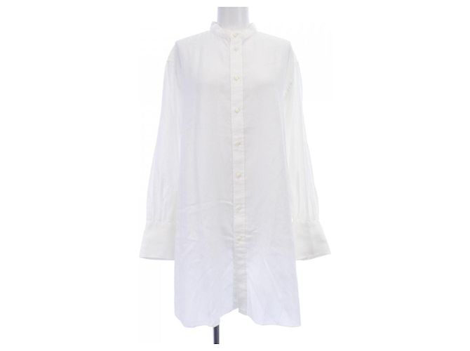 Autre Marque Camisa de algodón MACPHEE Blanco