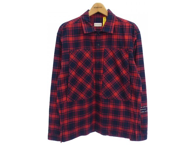 Camicia Moncler Genius Rosso