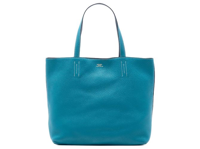 Hermès Bleu Clémence Double Sens 36 Bleu foncé