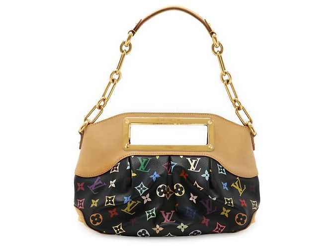Bolso de mano Judy PM Monogram Multicolore Louis Vuitton Negro