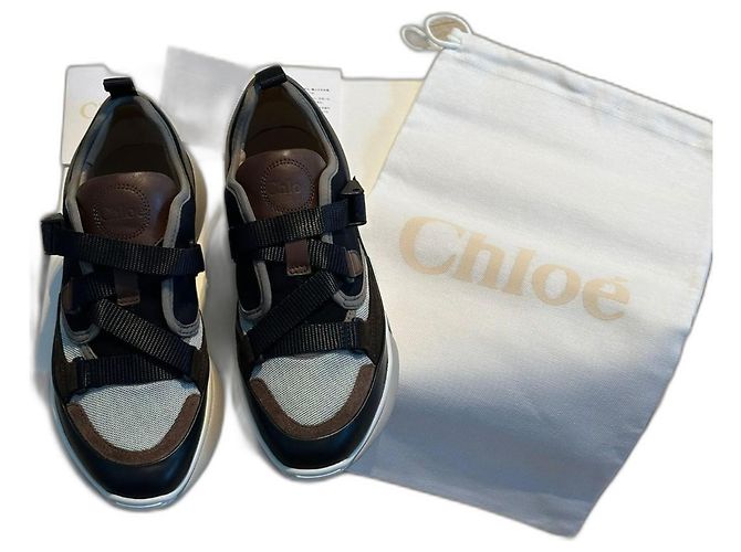 Chloé Sonnie Marrone Pelle
