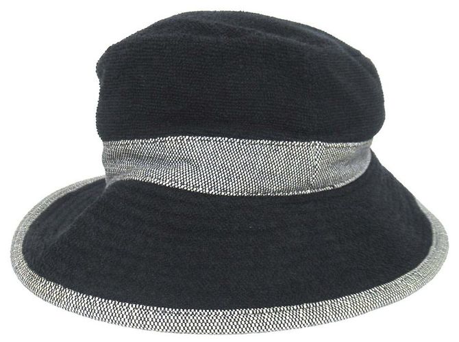 Sombrero de cubo de peluche MOTSCH 56 de Hermès Azul Azul marino