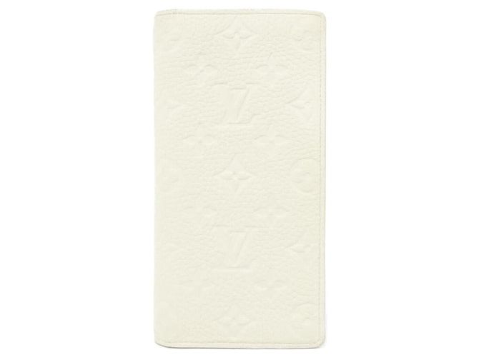 Portefeuille Long Brazza Taurillon Monogram Louis Vuitton Bleu