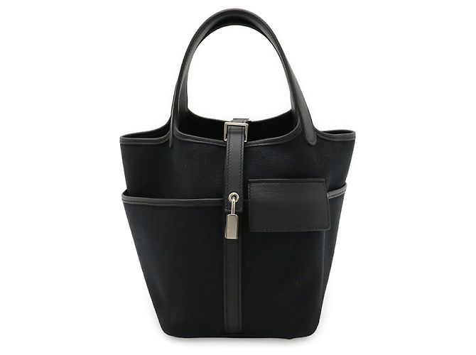 Hermès HERMES Picotin Lock PM Handtasche/Shopper Schwarz