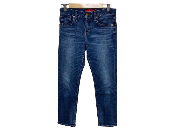Autre Marque Red Card Anniversary Cropped-Jeans Blau