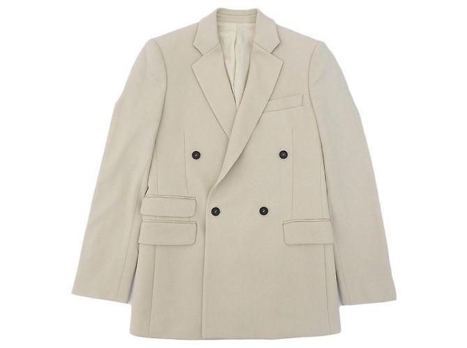 Stella Mc Cartney Chaqueta a Medida de Rayón y Algodón de Stella McCartney Beige