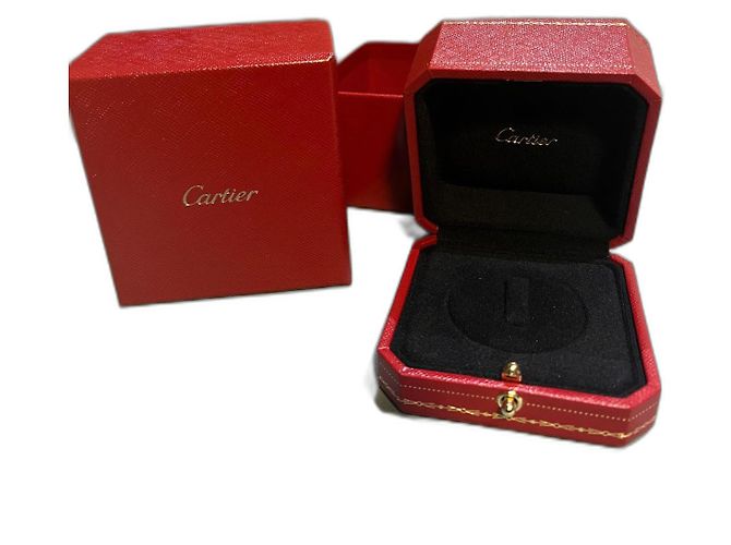 Luxusbox mit Cartier-Box für Love-Ring Rot