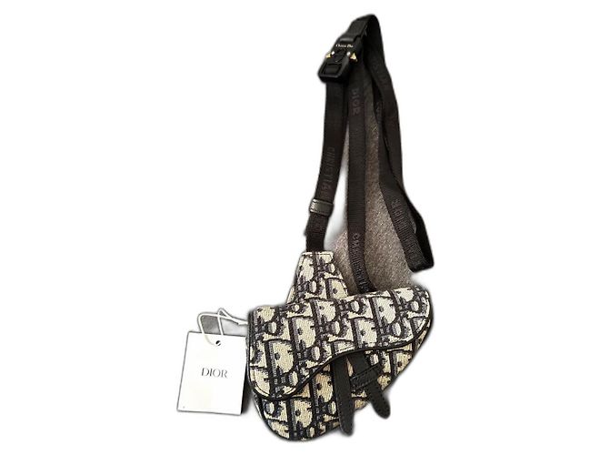 Dior Saddle Micro Bag Navy blue