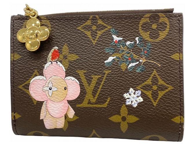 Portafoglio Lisa Monogram Vivienne Louis Vuitton Marrone
