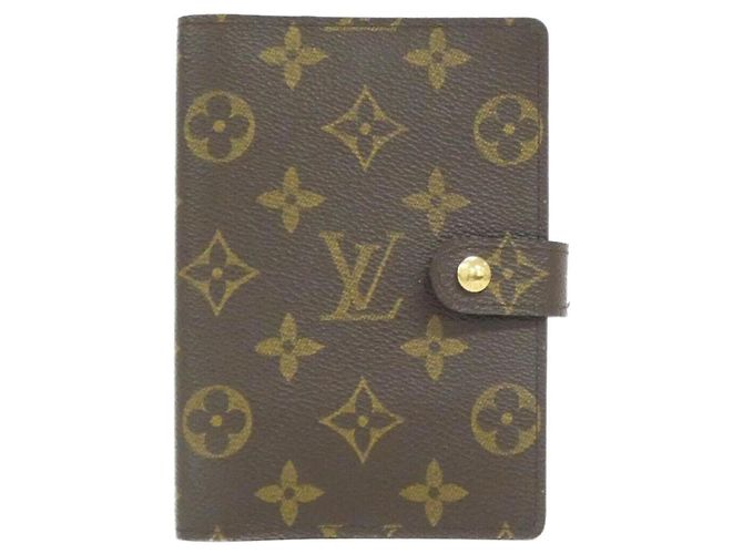 Louis Vuitton Monogram Agenda PM R20005 Organizer Brown
