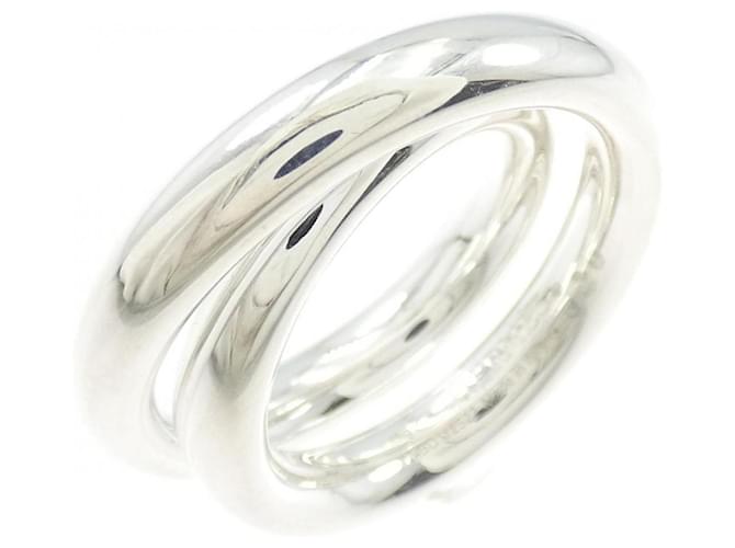 Ring Bague Vertige Hermès Argenté 