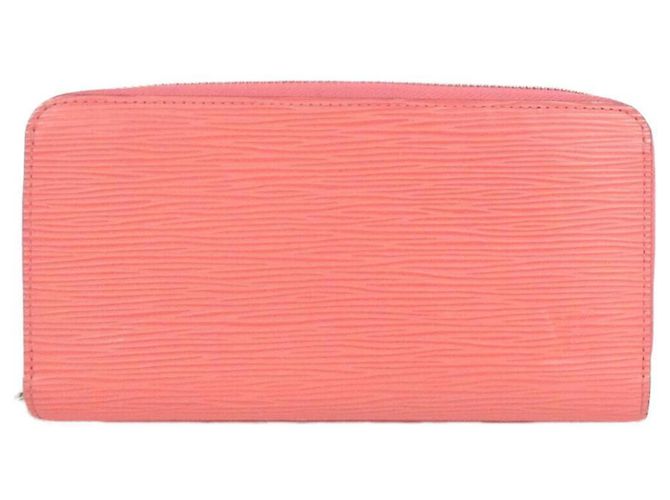 Louis Vuitton Epi Zippy Wallet Pink