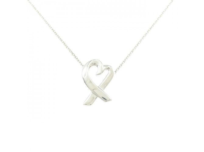 Tiffany & Co Collana Piccolo Cuore Amore Tiffany Argento