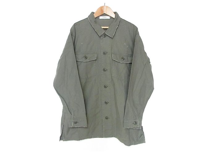 Autre Marque Camicia Utility Johnbull Verde Verde oliva