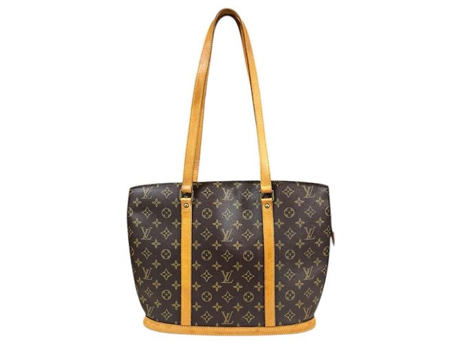 Louis Vuitton Babylon Monogram Tote Bag Braun Monogramm