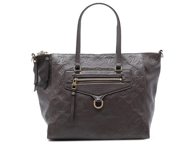 Louis Vuitton Brun Monogram Empreinte Lumineuse PM Marron Marron foncé