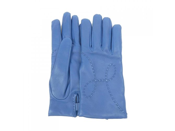 Guanti Caldi Hermès Lisbona Blu