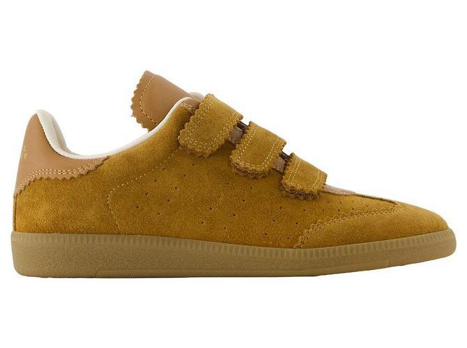 Tênis Beth Gz - Isabel Marant - Couro - Marrom