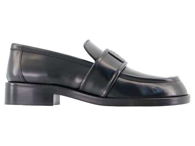 Slipper - Acne Studios - Leder - Schwarz