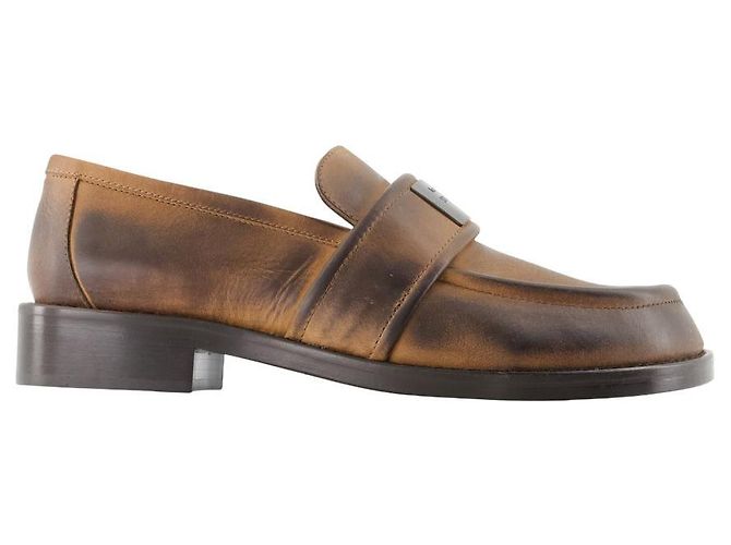 Mocassini - Acne Studios - Pelle - Marrone