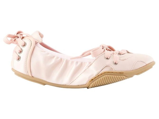 Bailarinas Bilaria - Acne Studios - Seda - Rosa