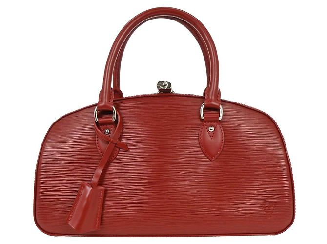 Bolsa Jasmin Louis Vuitton em couro Epi Vermelho